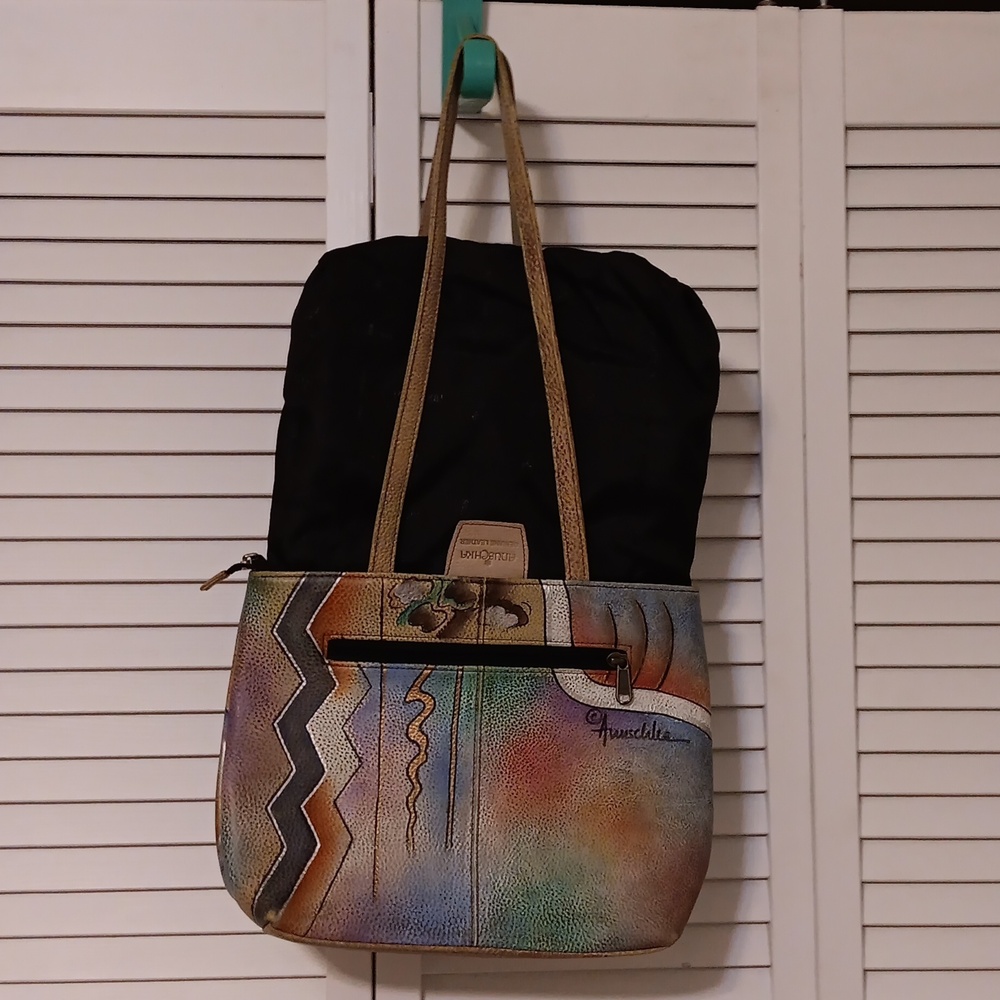 Anuschka Colorful Geometric Purse - Picture 3 of 12